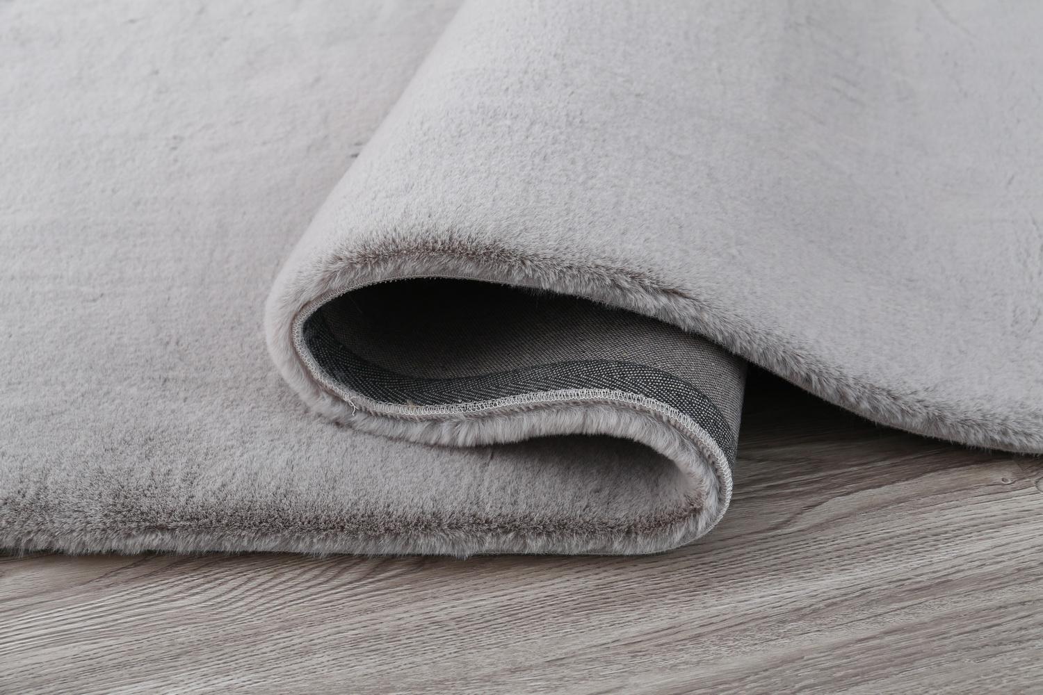Covor Heinner Shaggy soft blanita Gri 50x90 cm