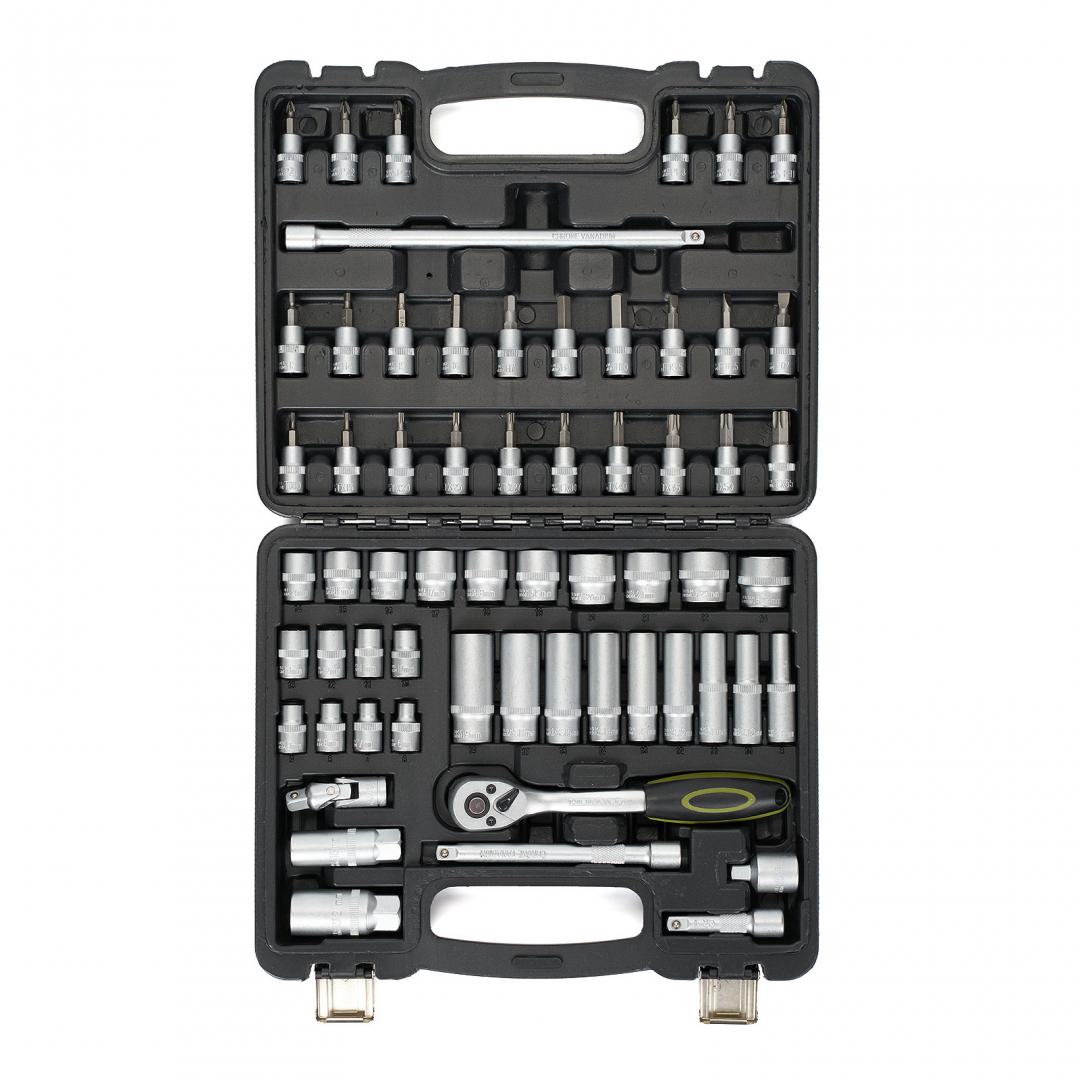 HR TRUSA 61 PIESE 3/8" CR-V
