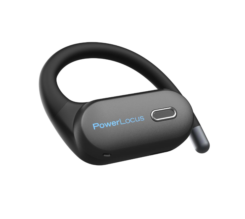 Casti In-ear POWERLOCUS Jumpy, Wireless, Negru
