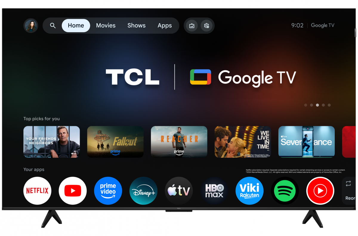 Televizor TCL QLED 65QLED780L, 164 cm, Smart Google TV, 4K (Model 2026)