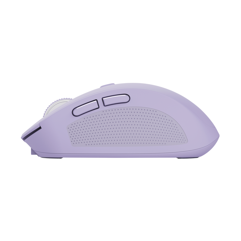 Mouse Trust Ozaa compact, rezolutie maxima 3200 DPI, interfata USB-A, USB-C, mov