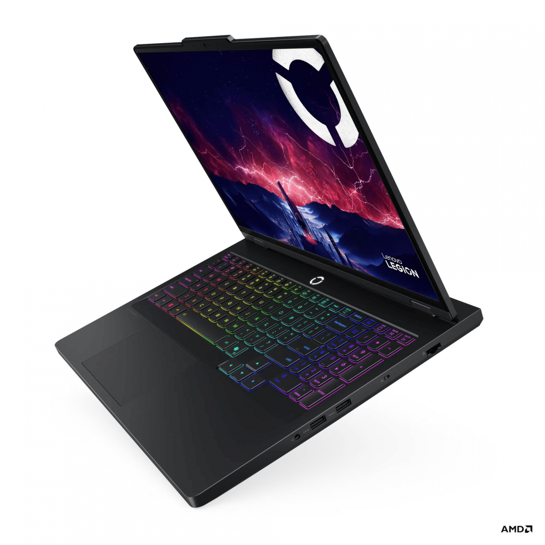 Notebook Gaming Lenovo Legion Pro 5 16AFR10, cu procesor AMD Ryzen 9 9955HX, 16'' OLED, 32 GB DDR5, 2 TB SSD, NVIDIA GeForce RTX 5070, 8GB GDDR7, Fr OS