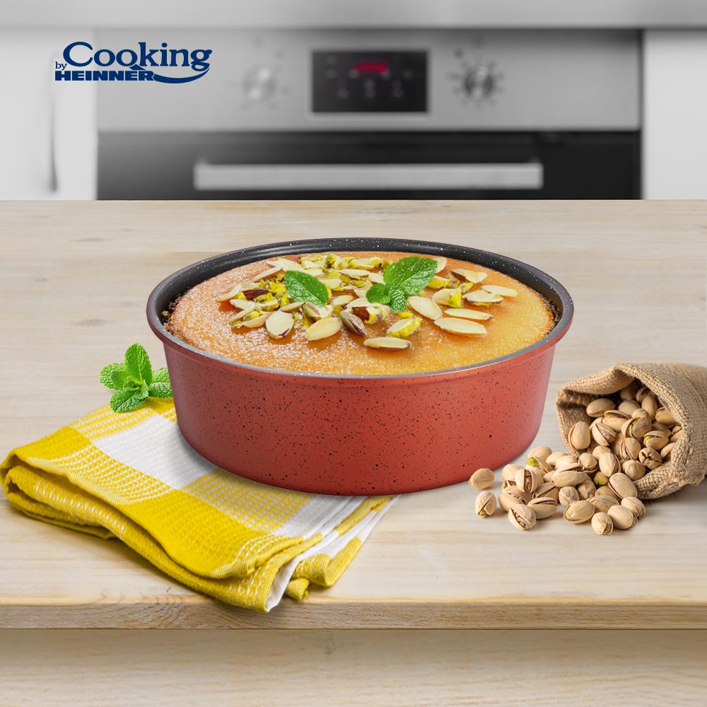 TAVA ROTUNDA ACOPERIRE CERAMICA 30x10 CM, ANCA, COOKING BY HEINNER