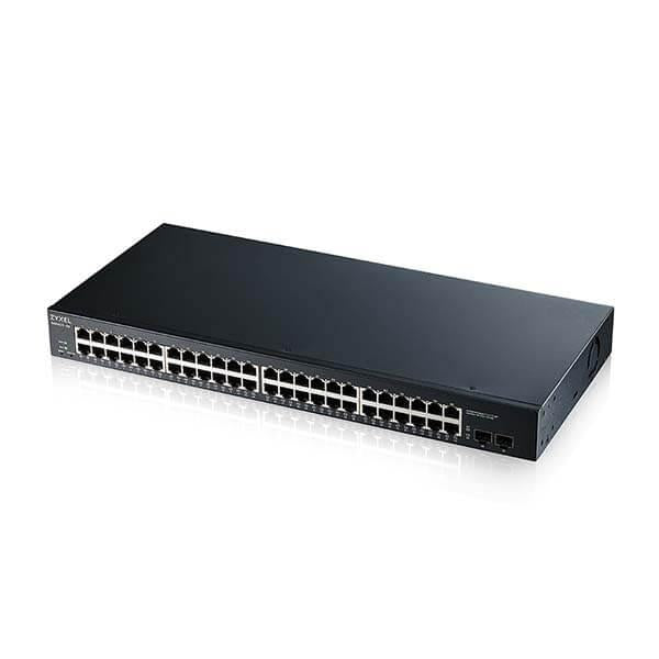 Zyxel GS1900-48, 48-port GbE L2, 48 Port Smart Switch, rackmount,