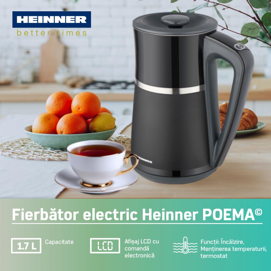FIERBATOR ELECTRIC DIGITAL HEINNER HEK-D22002WBK