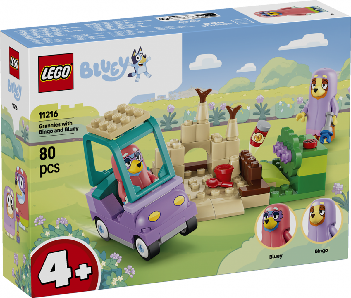 BINGO SI BLUE SE JOACA DE-A BUNICUTELE LEGO11216