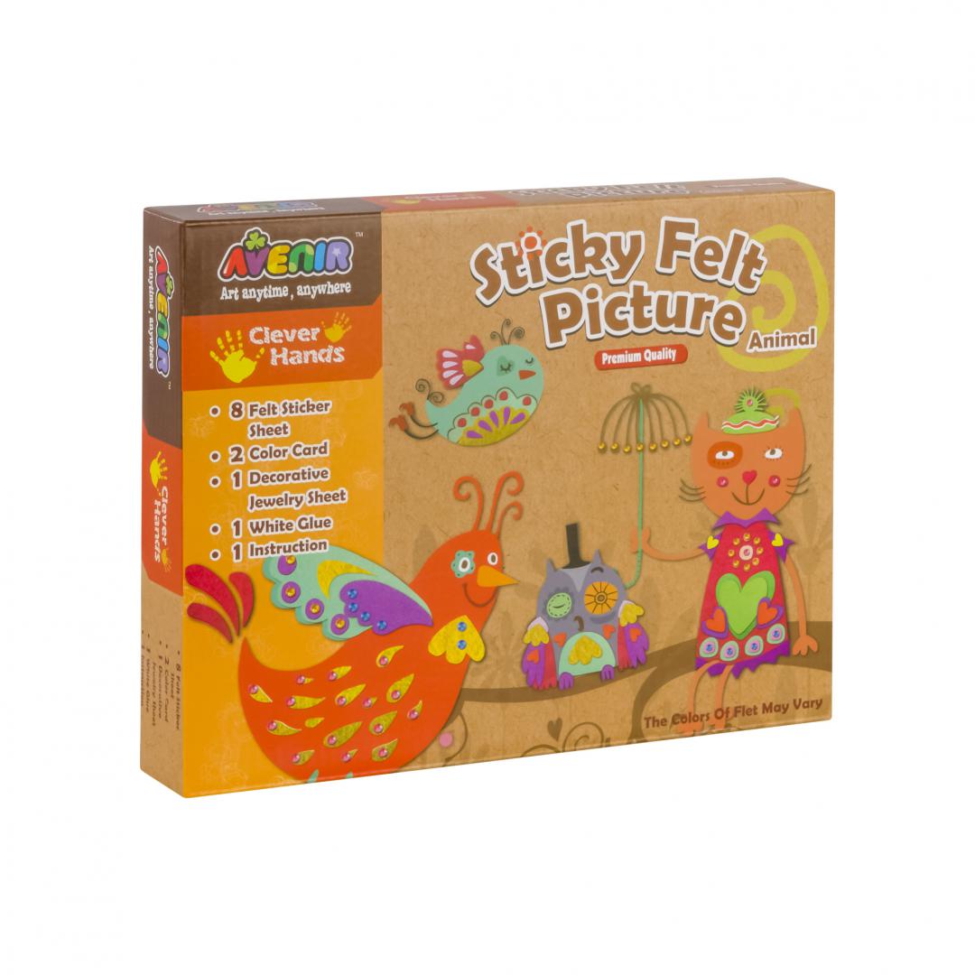 Set de creatie cu pasla- Animale