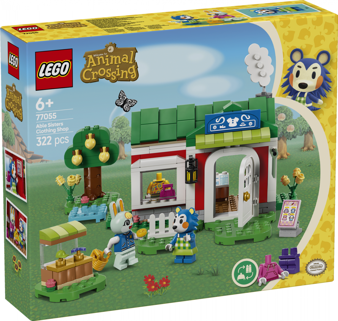 MAGAZIN DE HAINE DETINUT DE ABLE SISTERS, LEGO77055