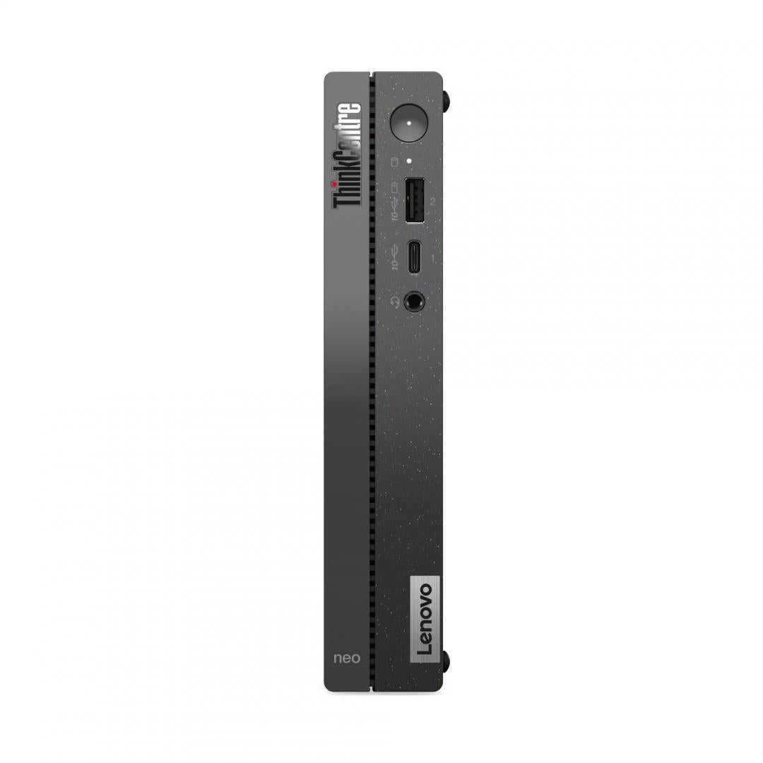 Desktop Business Lenovo ThinkCentre Neo 50q Gen 4 Tiny cu procesor Intel Core i3-1215U pana la 4.4 GHz, 8GB DDR4, 256GB SSD, Intel UHD Graphics, Windows 11 Pro, Black, 3 ani garantie