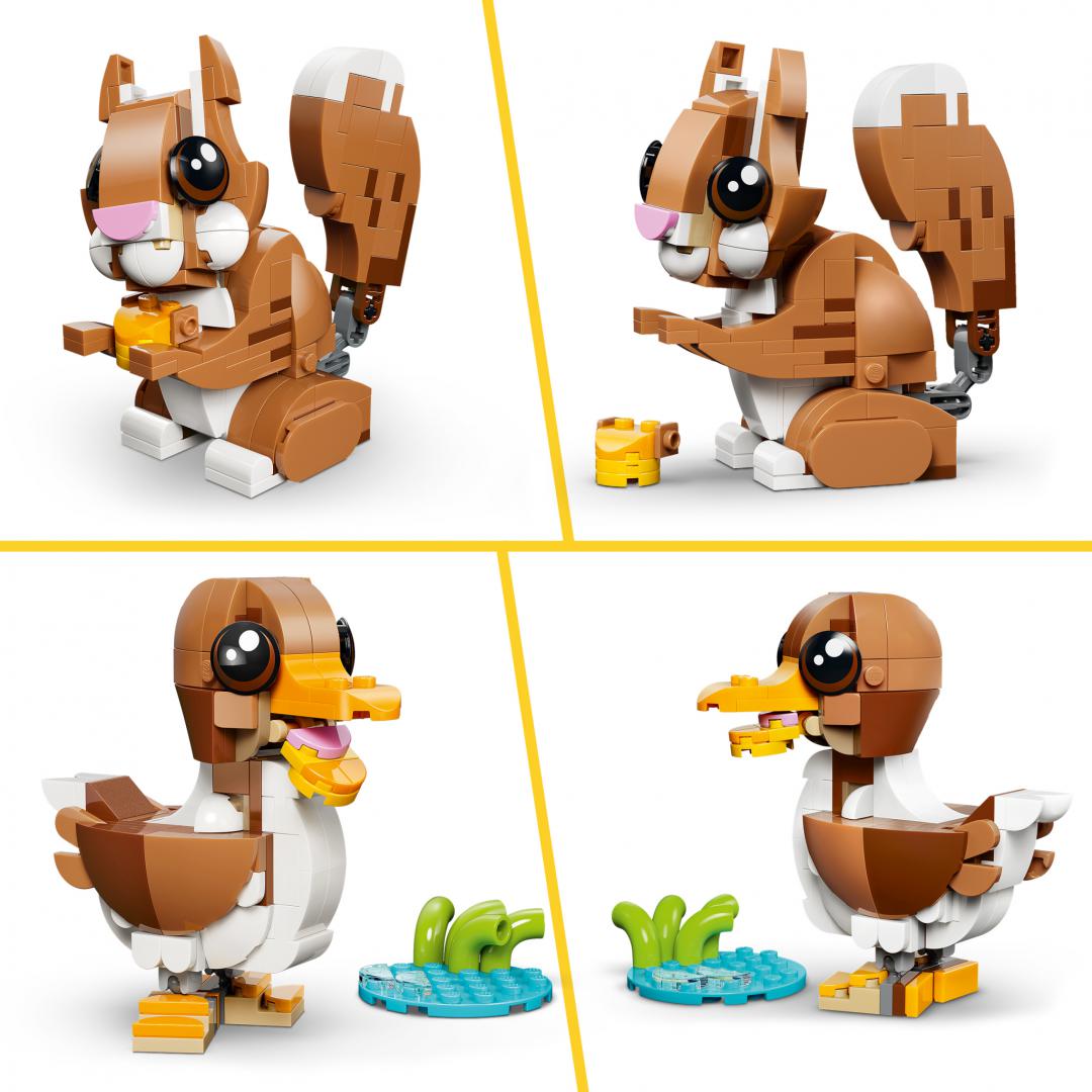 ANIMALE ADORABILE: CATELUS JUCAUS LEGO31382