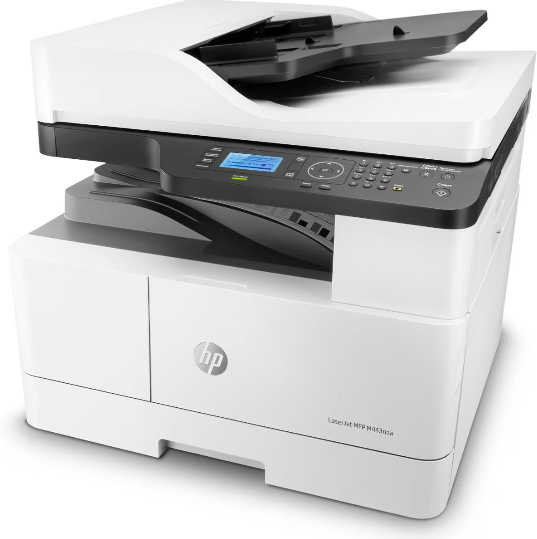Multifunctional laser HP LaserJet MFP M443NDA, format A3, Monocrom, Duplex, USB + LAN