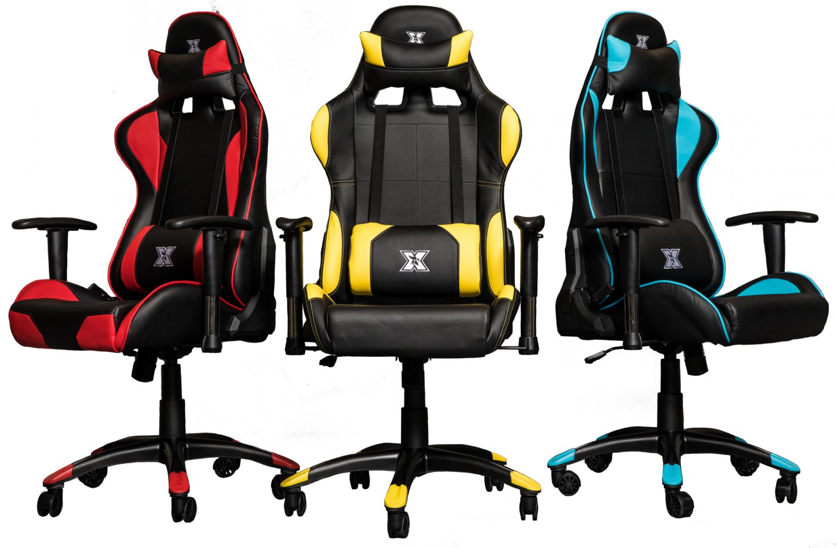 Scaun gaming X by Serioux, Torin, ajustabil, piele sintetica, piston pe gaz, manere reglabile, baza stea cu 5 picioare, greutate maxima admisa 150Kg, perne detasabile, negru si galben