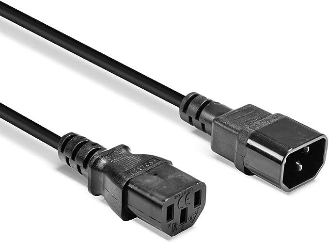 Cablu de alimentare Lindy C14-C13 3m, negru