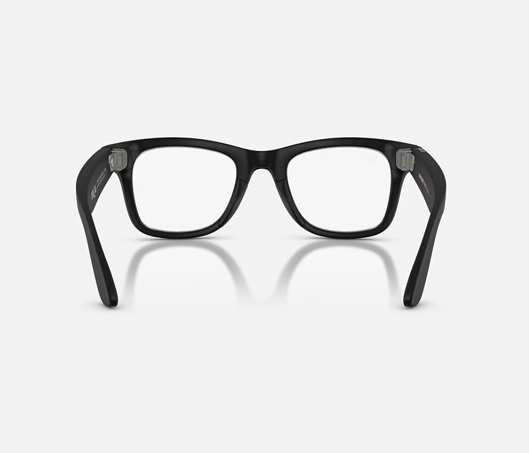 ORW4012 META WAYFARER High Bridge Fit - Matte Black - Clear Gen 2