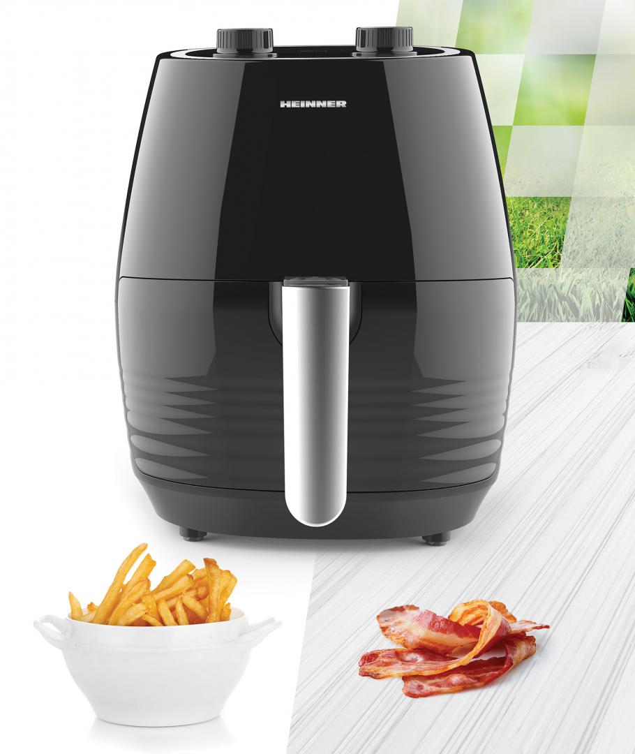 FRITEUZA CU AER CALD HEINNER HAF-1250BK