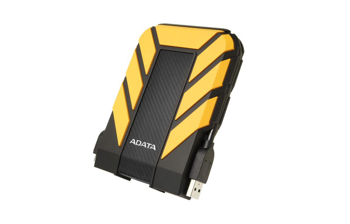 HDD Extern Adata HD710 Pro, 2TB, Galben, USB 3.1