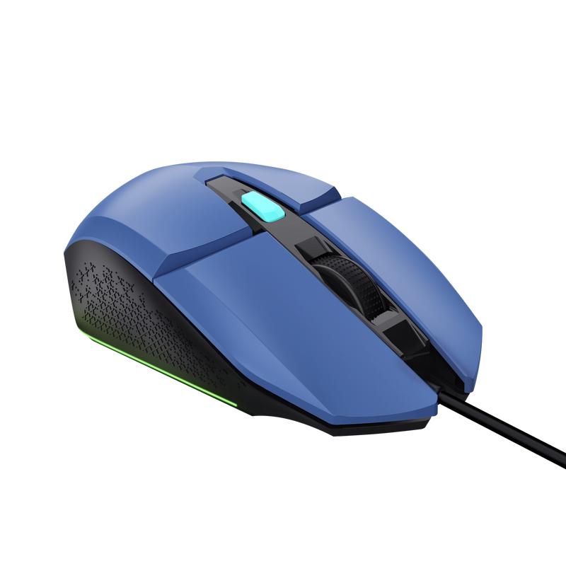 Mouse Trust GXT110W Felox cu fir 400 DPI, albastru