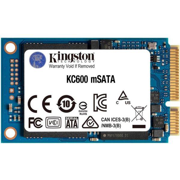 SSD intern Kingston KC600, 512 GB, SATA3 mSATA