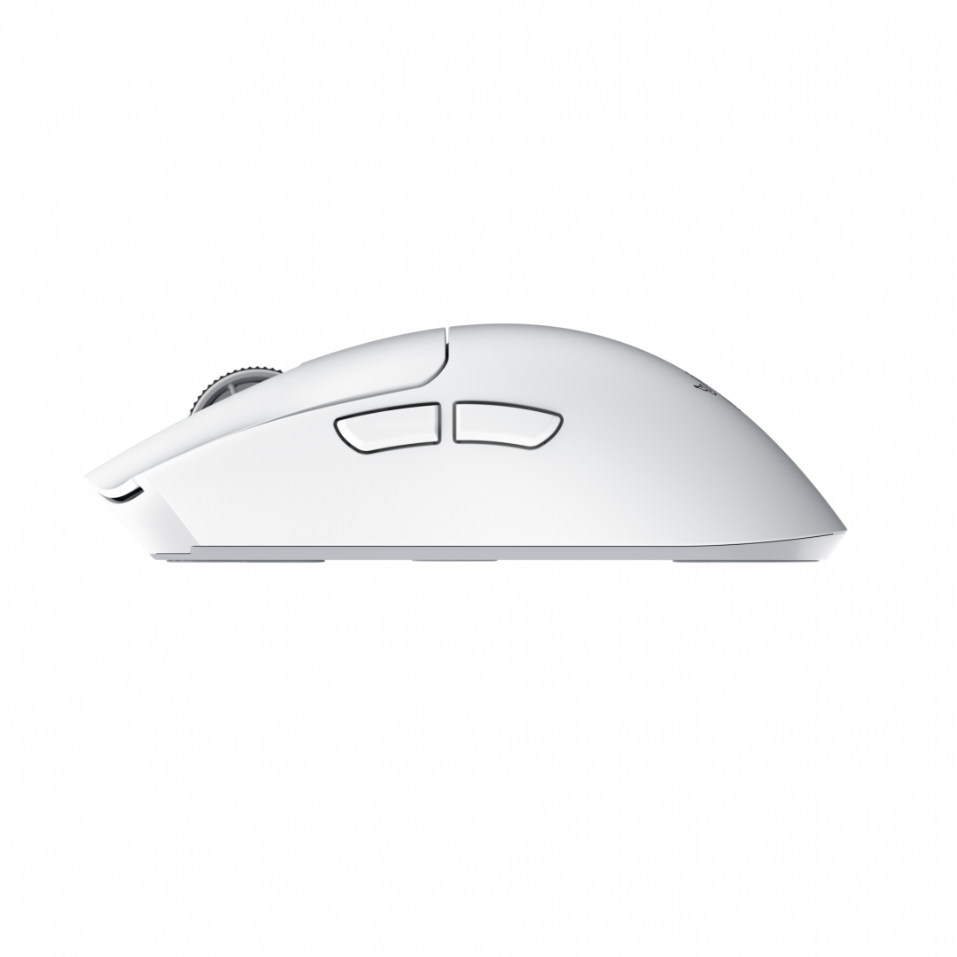 Mouse wireless Razer Viper V4 Pro, Razer™ Focus Pro 50K Optical Sensor Gen-3, durata de viata baterie pana la 180 ore, switch Razer™ Optical Mouse Switches Gen-4, alb