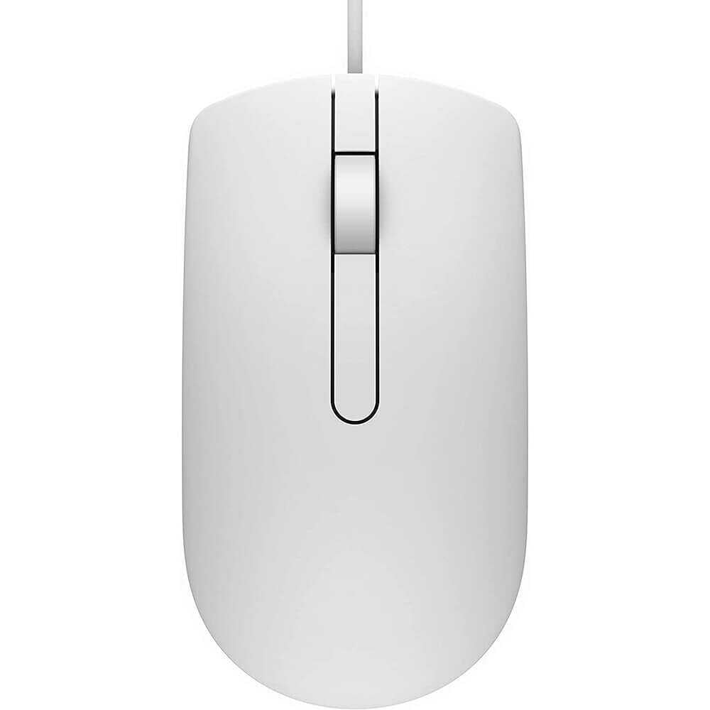 Mouse DELL MS116, 1000 dpi, alb