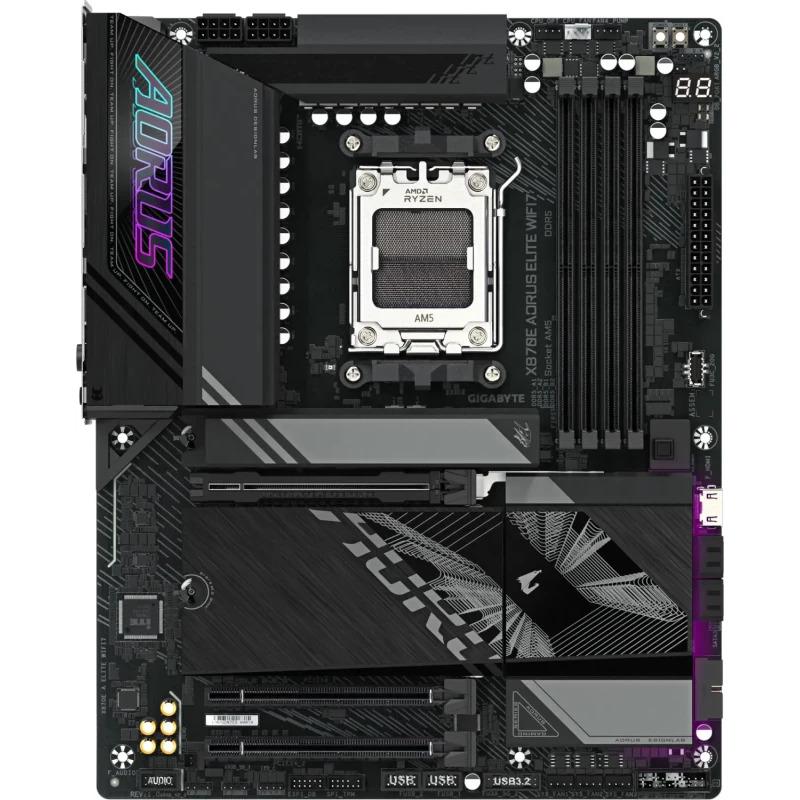 Placa de baza Gigabyte X870E AORUS ELITE WIFI7, Socket AM5, DDR5, ATX