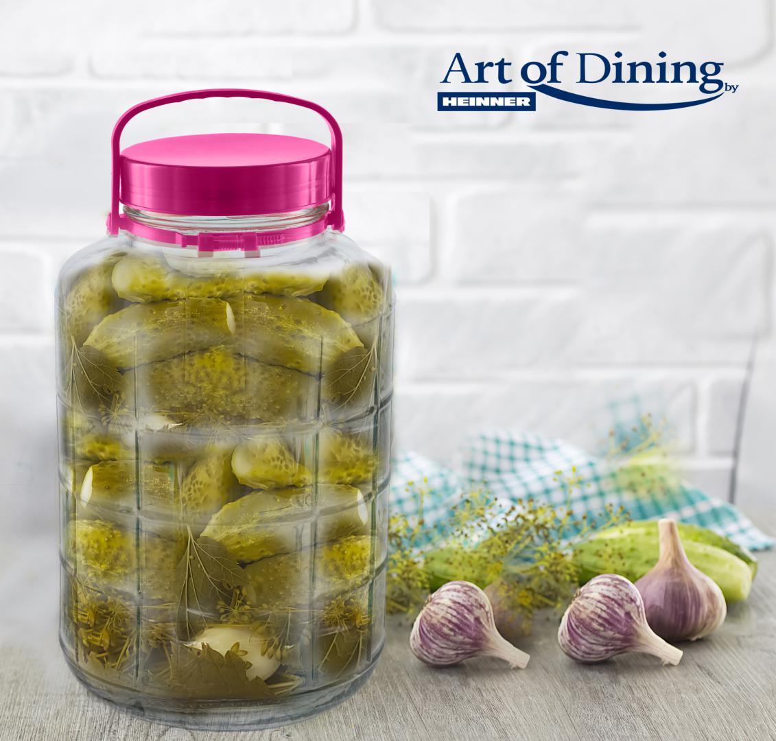 BORCAN STICLA CU CAPAC PLASTIC 10L ART OF DINING