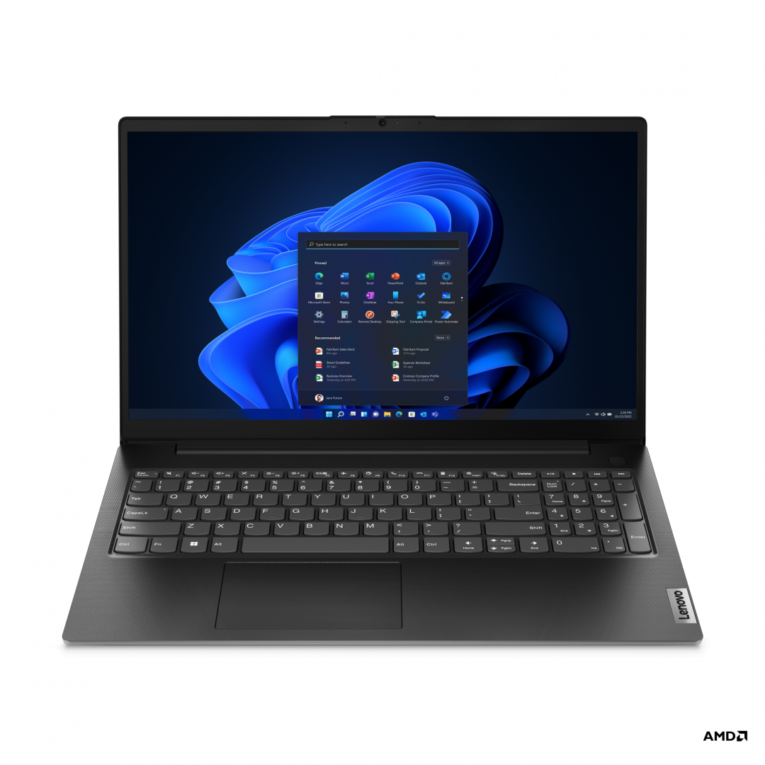 Laptop Lenovo V15 G4 AMN;15.6" FHD; AMD Ryzen™ 5 7520U; Integrated AMD Radeon™ 610M Graphics; RAM 16GB; SSD 512GB, 3YD DOS
