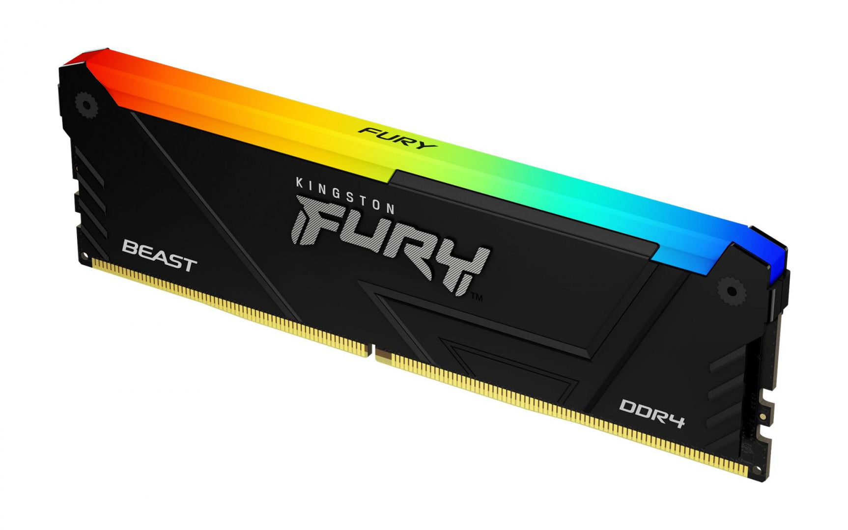 Memorie RAM Kingston 8GB 3600MT/s DDR4 CL17 DIMM FURY Beast RGB,