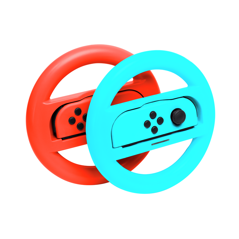 Pachet accesorii Trust pentru conosola Nintendo Switch, pachetul contine: husa de transport, 2 x prinderi Joy-Con, 2 x volan, sticla securizata pentru Switch, sticla securizata pentru Switch OLED, stand de incarcare, cablu USB-C-A, manual de utilizator
