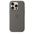 iPhone 16 Pro Silicone Case with MagSafe - Stone Gray