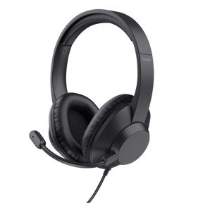 Casti cu fir Trust Ayda Max, interfata 3.5mm, frecventa raspuns 20 Hz, 20.000 Hz, negru