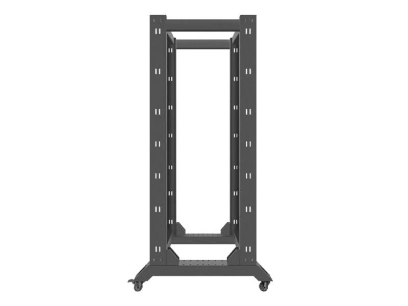 Rack deschis 19" 32U, 600x800, negru  V2