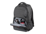 Rucsac laptop Natec Eland, compatibilitate dimensiune laptop 15.6", 3 compartimente, capacitate 22L, material Polyester 300D, negru