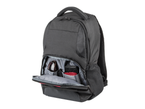Rucsac laptop Natec Eland, compatibilitate dimensiune laptop 15.6", 3 compartimente, capacitate 22L, material Polyester 300D, negru