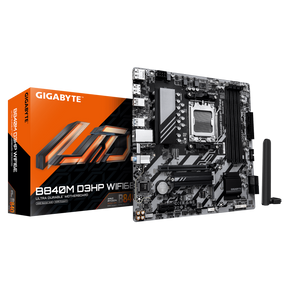 Placa de baza Gigabyte B840M D3HP WIFI6E, Socket AM5, DDR5, Micro-ATX