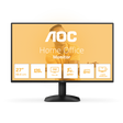 Monitor AOC 27" 27B31H, Diagonal (inch): 27, Diagonal (cm): 68, Aspect ratio: 16:9, Panel: IPS, Resolution: 1920x1080, Refresh Rate: 120Hz, Response time GtG: 4ms, Response time MPRT: 1ms, Brightness (max): 300 cd/m², Contrast (static) : 1500:1, Contrast (dynamic): 20M:1, Viewing angle: 178/178