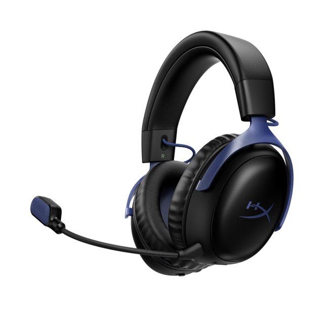 Casti Gaming Over-ear HyperX Cloud III S WL BK BLU, Wireless, Mov