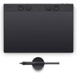 Tableta grafica WACOM Intuos Pro Medium, interfata Bluetooth, USB Type C, rezolutie 5080 lpi, stylus Wacom Pro Pen 3, negru