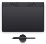 Tableta grafica WACOM Intuos Pro Medium, interfata Bluetooth, USB Type C, rezolutie 5080 lpi, stylus Wacom Pro Pen 3, negru