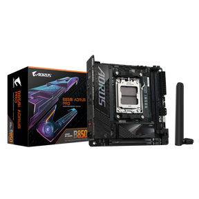 Placa de baza Gigabyte B850I AORUS PRO, Socket AM5, DDR5, Mini-ITX