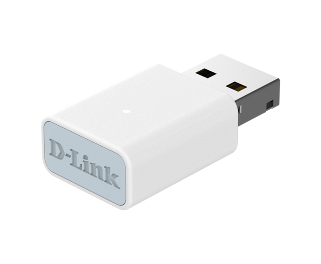 Adaptor Wireless DLink AC13U, USB 2.0, IEEE 802.11ac/n/g/b, rata de transfer 2.4 GHz: 400 Mbps, 5 GHz: 867 Mbps