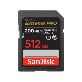 Card de memorie SanDisk Extreme PRO SDXC, 512 GB, Clasa 10