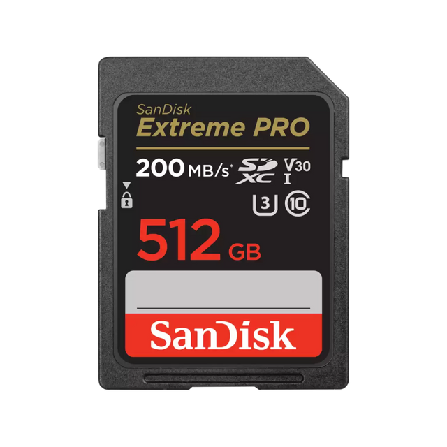 Card de memorie SanDisk Extreme PRO SDXC, 512 GB, Clasa 10