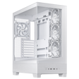 Carcasa ASUS A31 Plus TG ARGB, Mid Tower, White