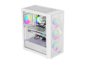 Carcasa GENESIS Diaxid 605 ARGB, Mid Tower, White