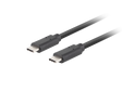 Cablu USB-C M/M 3.1 Gen 2 1 m 10 Gb/s PD 100W negru