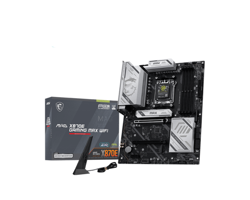 Placa de baza MSI MAG X870E GAMING MAX WIFI, Socket AM5, DDR5, ATX