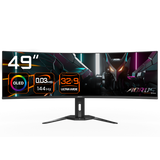 Monitor Consumer GIGABYTE CO49DQ, 49", 5120 x 1440 pixeli, Black, 3 ani Garantie