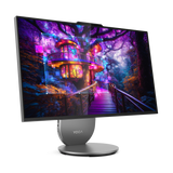All-in-One Consumer Lenovo Yoga AIO 27IAH10 cu procesor Intel Core Ultra 7 255H pana la 5.1 GHz, 27 inch, QHD, 16 GB, Intel Arc 140T, FreeDos, Grey, 3 ani Garantie