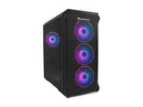 Carcasa GENESIS Irid 503 ARGB, Mini Tower, Black